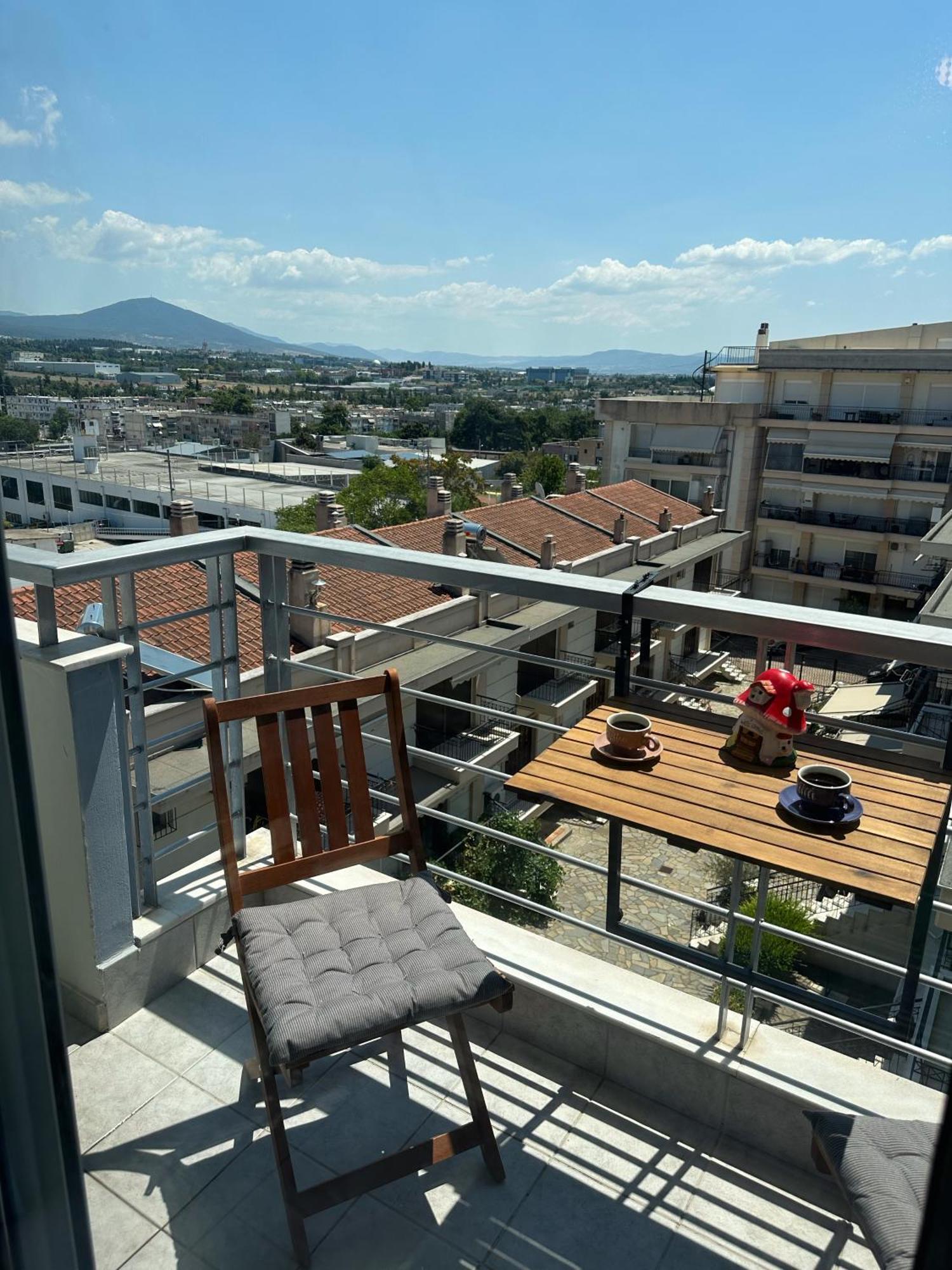 Homely Flat Near Airport Thessaloniki Exterior photo
